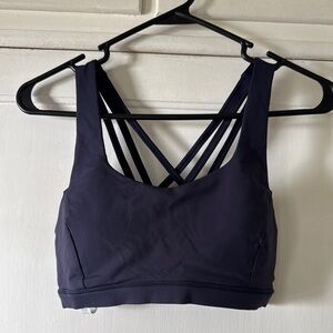 Lululemon Free to Be Wild Black Night bra